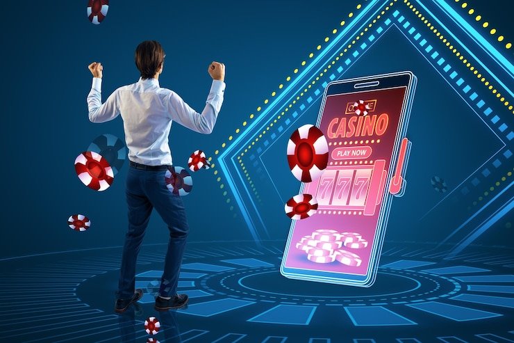 Antarmuka aplikasi mobile ulti188 login menampilkan permainan slot dan opsi menu navigasi